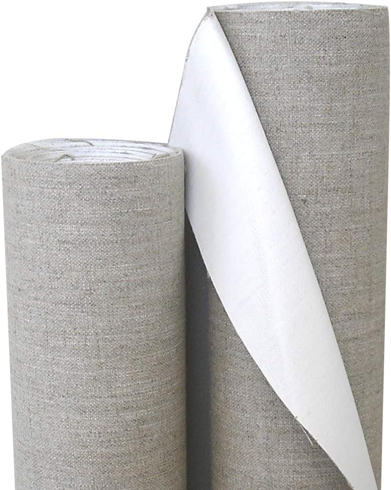 Paris Acrylic Primed Artists' Linen Canvas Rolls 84"x6yds