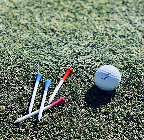 50 of The Most Vibrant Pink Plastic Golf Tees - Multiple Colors to Choose – Extremely Durable - Color Coordinate Any Outfit with These Stunning Tees - 50ct / 3.25in