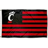 Cincinnati Bearcats Stars and Stripes Nation Flag