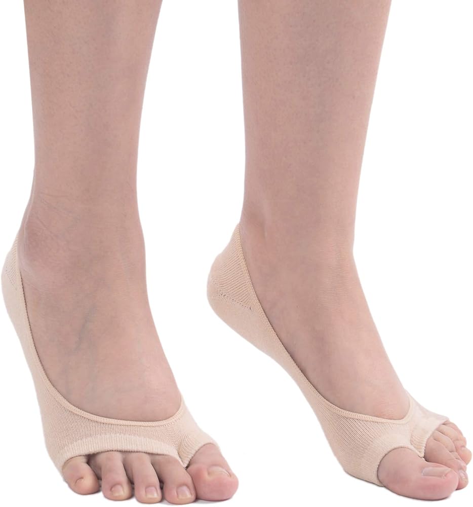 women's no show socks with heel grip