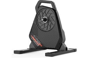 ThinkRider X2Max Smart Bike Trainer Cycle Trainer Bicycle Trainer, Quiet Portable Design for Indoor Driving, Simulates 18% Slope, ANT + & BLE