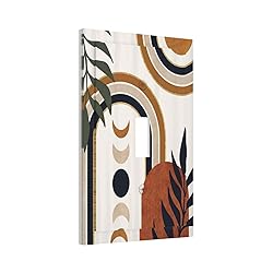 Spshian Gold Boho Mid Century Abstract Modern Moon