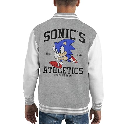 Cloud City 7 Sonic The Hedgehogs Athletics Coaching Team Kid's Varsity Jacket