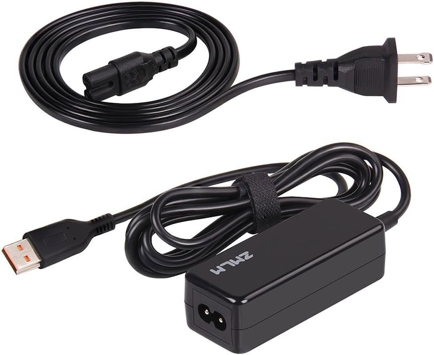 ZMLM 40W 20V 2A Laptop Charger for Lenovo Yoga 3 11 14 Pro, Lenovo Yoga 700, Lenovo IdeaPad-Miix 700, 2-in-1 Ultrabook