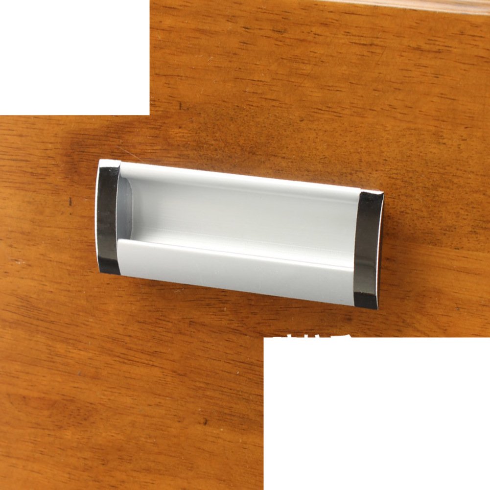 Modern Dark Handle Embedded Drawers The Hidden Wardrobe Handle