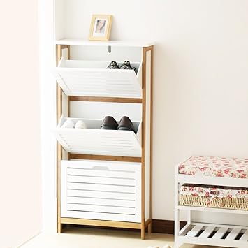 Liyong Meuble A Chaussures Armoire De Salle De Sejour Minimaliste Moderne Petit Meuble Console De Rangement Pour Chaussures 53x18x10 8cm Color C Amazon Fr Cuisine Maison