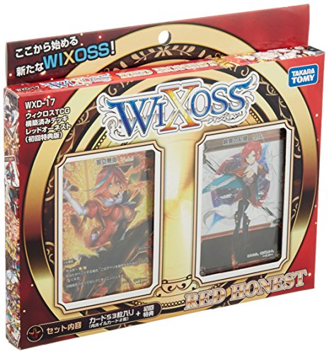 WIXOSS WXD-17 TCG PRE-CONSTRUCTED DECK RED HONEST PACK