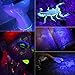 12 LED UV Flashlight Urine Detector - Morpilot Upgrade Ultraviolet Black Light Flashlight with Mini Keychain White Flashlight,for Detect Bed Carpet Bug Dog Urine Stain Scorpion