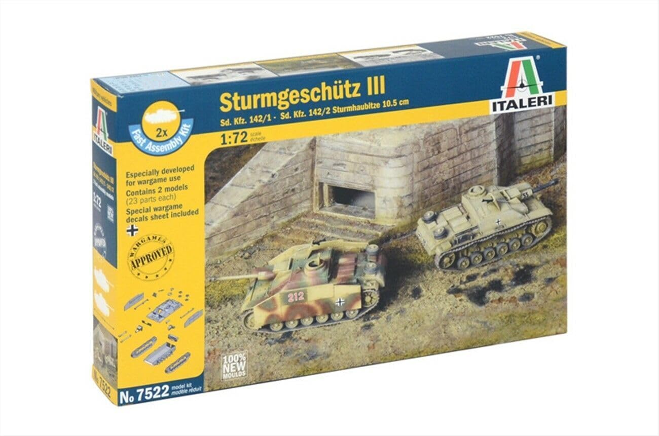 Italeri 7522 – 1: 72 Sd. Kfz 142/1 Storm GESCH. III