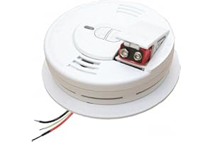 Kidde i12060 Hardwired Smoke Alarm with Front Load Battery Backup Smoke Alarm