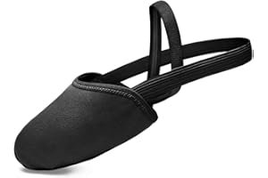 STELLE Half Soles Ballet Shoes for Women Lyrical Shoes Men Canvas Pirouette Shoes Turners Dance Shoes