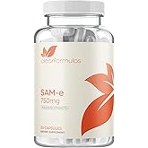 Bioactive SAM-e 750mg - High Strength SAM-e Supplement with Biologically Active S,S Form for Liver and Mood Support - Vegan Non-GMO Preservative Free - Made in The US (30 Capsules)