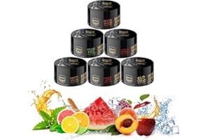MUFASA Premium Herbal Hookah Molasses, Tropical Delight (100% Nicotine and Tobacco Free) Pack of 6