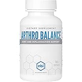 NBI Arthro Balance for Joint Health and Healthy Inflammation Balance | Standardized Botanical Extracts, Boswellia, Ashwaghanda, Bromelain, Turmeric Root Extract, Pine Bark Extract | 90 Capsules