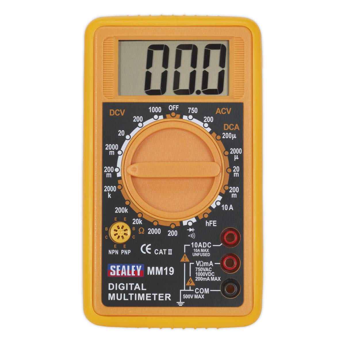 Sealey Mm19 Digital Multimeter 7 Function