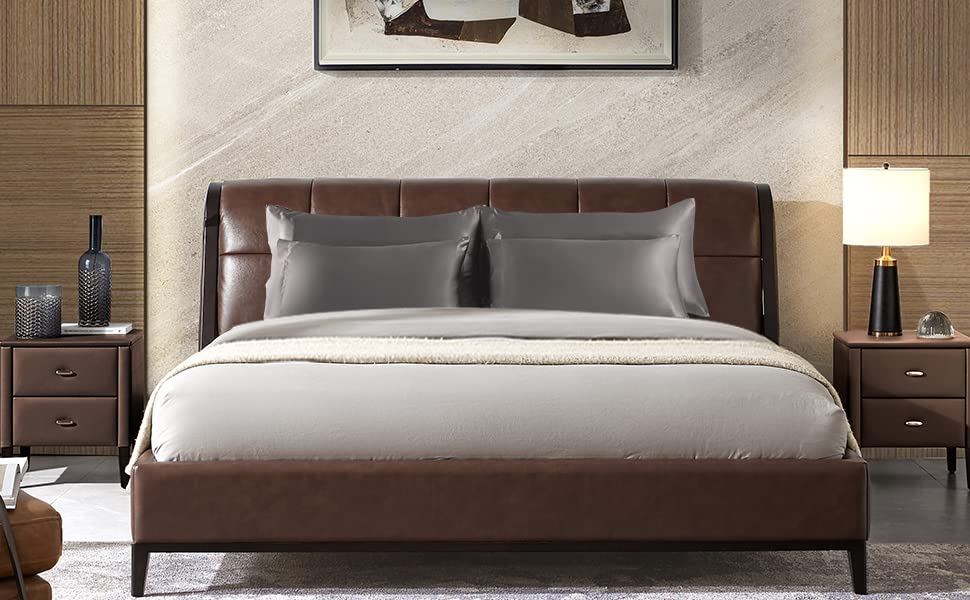 EASELAND Pillows Queen Size Set of 2, Plush Down Alternative Pillows