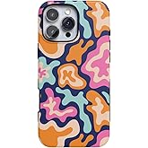 Casely iPhone 16 Pro Max Case | Midnight Color Splash | Abstract Retro | Bold Protective Design | Compatible with MagSafe
