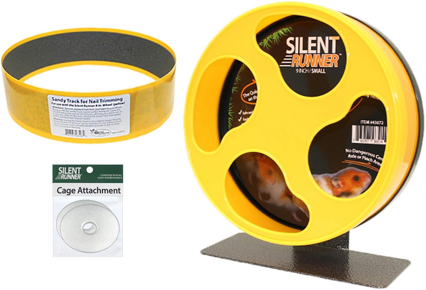 silent runner hamster wheel