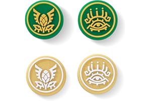 NANANINO Switch Thumb Grips, Switch OLED Button Caps, Switch Thumb Grip Caps Compatible with Switch OLED/Switch/Switch lite- 4 Packs