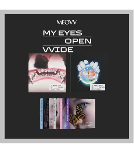 Amazon.com: MEOVV MY EYES OPEN VVIDE 1st EP Album (MEOVV