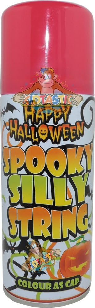 PINK SILLY STRING - Crazy Pink coloured silly string 200ml can