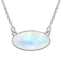 TISHAVI 4.41Cts Natural Moonstone Necklace For
