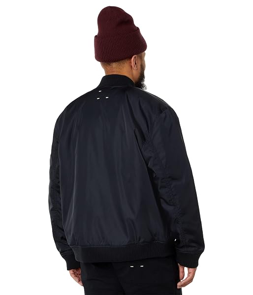LABEL GO-TO BOMBER JACKET BLACK XL