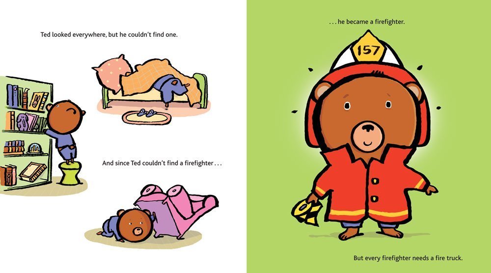 Firefighter Ted Beaty Andrea Lemaitre Pascal 9781416928218 Amazon Com Books