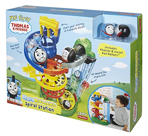 Fisher-Price My First Thomas & Friends Rail Rollers Spiral Station
