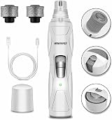 WWVVPET Pet Nail Grinder with LED Light 2 Grinding Heads 2 Speed Quiet view 1