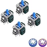 AKNES HallPi TMR Electromagnetic Joystick Replacement for Switch Pro Controller, Anti-Drift Stick Repair Accessories for Switch Pro Controller - 2 Pairs