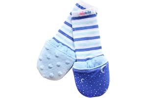 Handsocks Plushy Stay On Strap-Free No-Scratch & Warmth Mittens