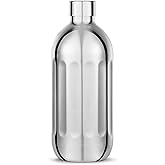 aarke To-Go Carbonator Pro Bottle - Stainless Steel Insulated Travel Water Bottle with Lid, Reusable 24 Hour Carbonation, Compatible with Only Carbonator Pro, 800 mL/27 fl oz