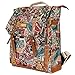 Disney Mickey Pattern Preppy Vintage Style School Book Satchel Backpack Rucksack(bag-063-1)