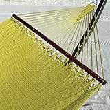 Jumbo Caribbean Hammock in Olive Polyester - overstock sale
