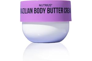 Nutrius Brazilian Body Butter Cream Botanical Bliss - Infused with Exquisite Botanicals for Luxurious Hydration and Nourishme