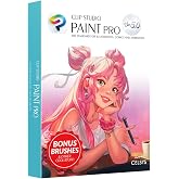 CLIP STUDIO PAINT PRO - Version 5 | Perpetual License | for Windows and macOS