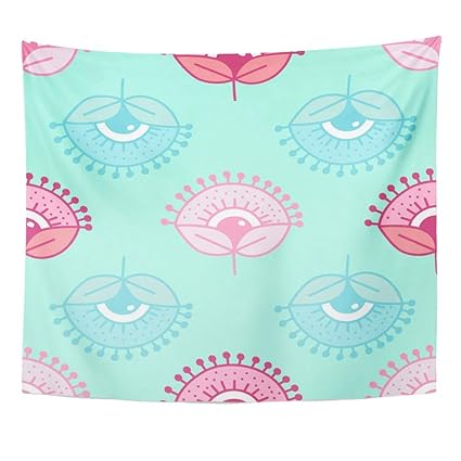 Tapisserie Polyester Tissu Imprimer Décor à La Maison Vert