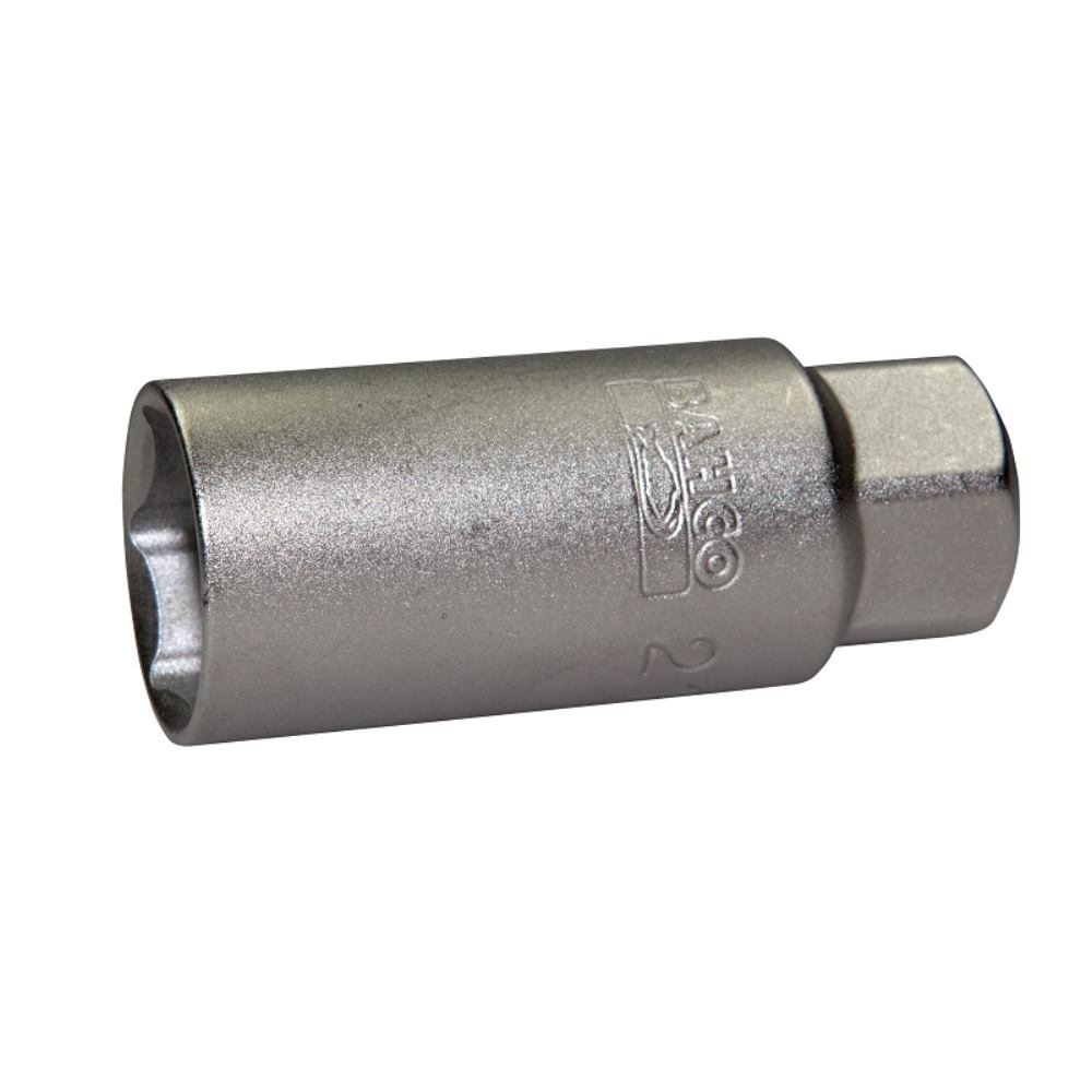 Bahco SBS71-16 Spark Plug Sockets, Silver, 16 mm 3/8-Inch