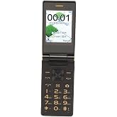 Tangxi 3G Unlock Flip Phone for Senior, .0 Inch Large Screen Cell Phone, Handwriting, Dual Card Dual Standby, 1.3 MP Camera, Flashlight, Dual Screen Display,