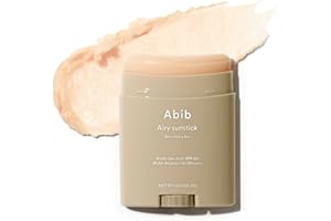 Abib Airy Sunstick Smoothing Bar Broad Spectrum SPF50+ 0.81 oz / 23 g (Semi- matte) | Korean Suncreen Stick Suncare Sunblock,