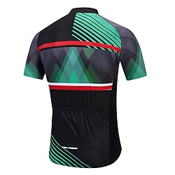 Cycling Jersey Men, Summer Short Sleeved Bike