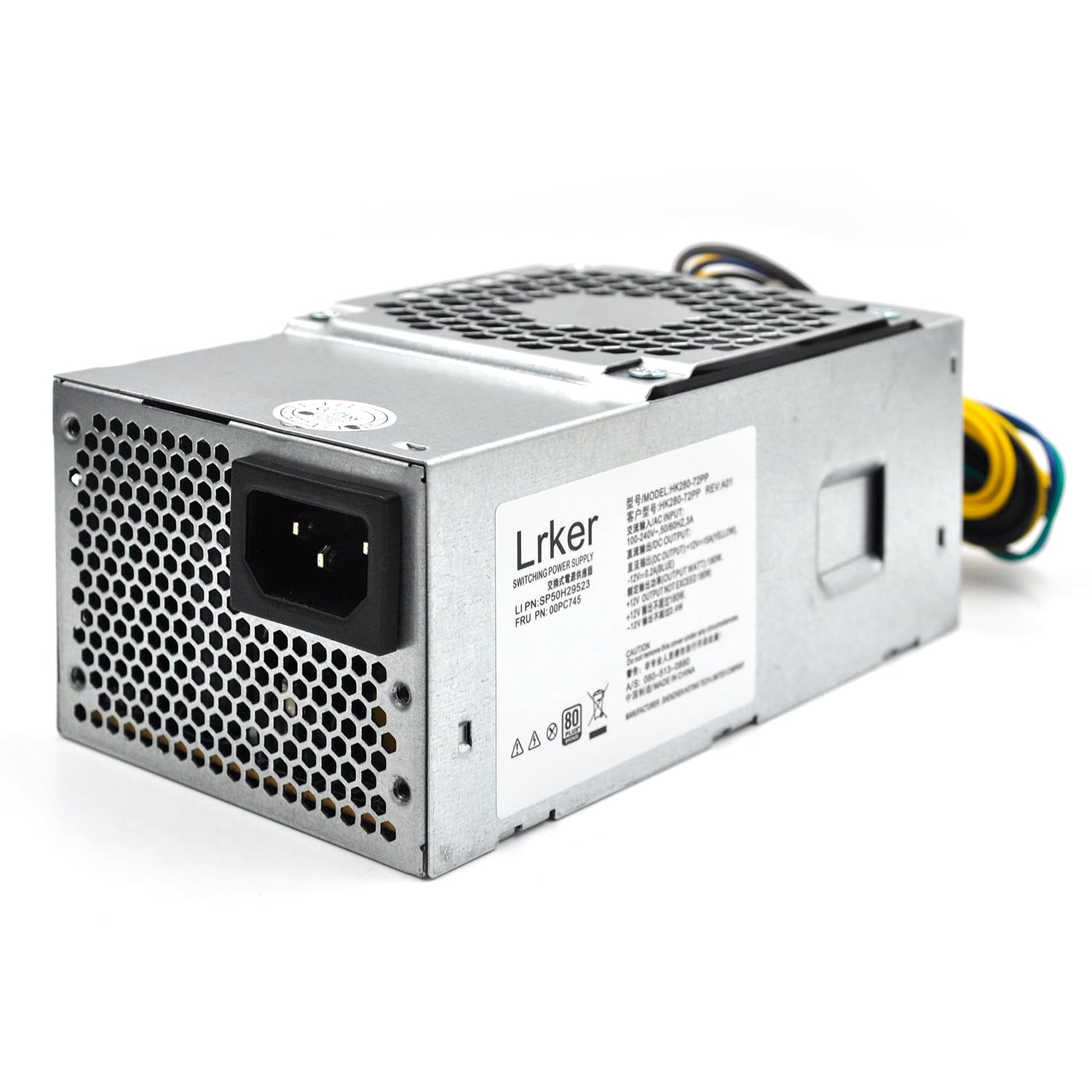 Photo 1 of HK280-72PP 180W Power Supply Compatible with Lenovo M410 M415 M510 M510S M610 M710 M910 S500 S510 B415 V525 V530, P/N: 00PC745 54Y8971 FSP180-20TGBAB PA-2181-2