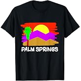 Cool Palm Springs Flag T-Shirt