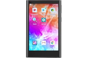 Yunseity MP4 Player with and WiFi, 4.0Inch Touch Screen MP3 MP4 Music Player with Speaker and 3.5mm Port, HiFi Lossless Digit