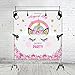 Art Studio Photography Backdrops Rainbow Unicorn Party Decoration Photo Background Floral Backdrop Studio Prop Vinyl Booth 6x6ft