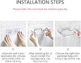 Jetcloud Hanging Trash Bag Holder - Wall Mounted Stainless Steel Rack view 4