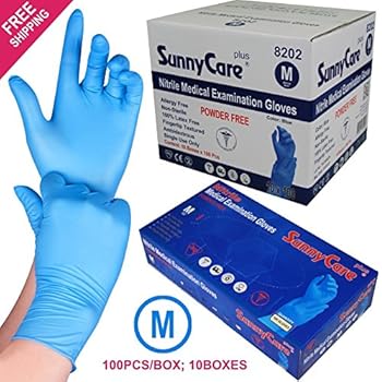 Amazon.com: Powder-Free Vinyl Exam Gloves - Large - Case