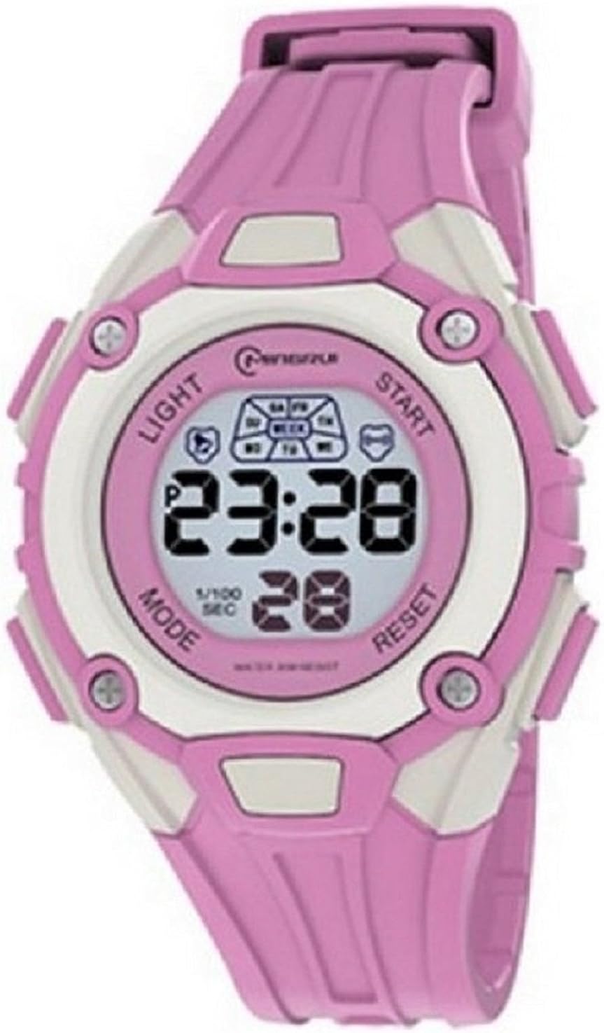 Montre Femme Quartz Digitale Violette Sport Chrono Alarme Etanche