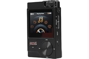 ciciglow HiFi MP3 Player, 2 Inch LCD Screen Lossless DSD FLAC Player, Portable Digital Audio Players with 64GB Small Memory C